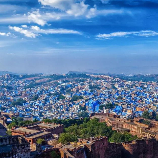 Jodhpur Blue City view – colorful travel shot