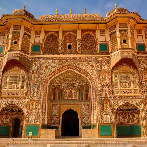 Amer Fort gate – grand Rajasthan tour site