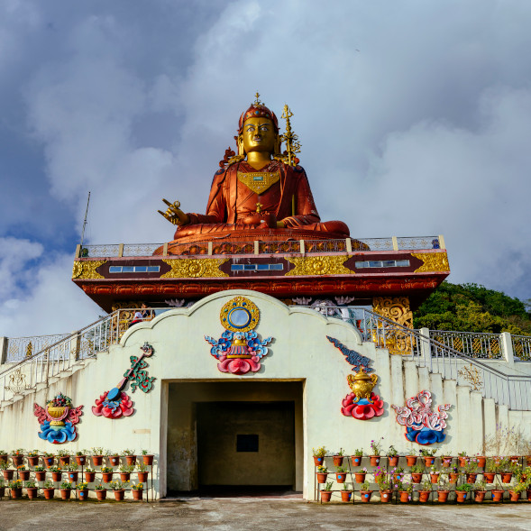 Padmasambhava statue – peaceful Sikkim tour