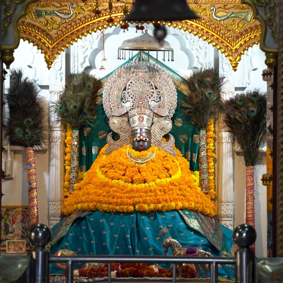 Misty mountain town for a peaceful travel holiday